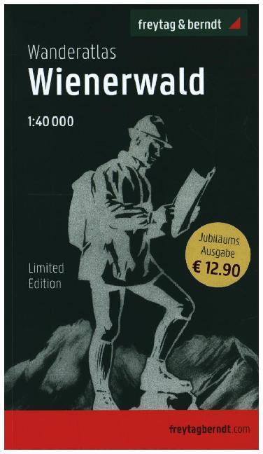 Actual product image Freytag Berndt Hiking Atlas. Vienna Woods