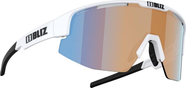 blanc mat, Nano Optics Nordic Ligh Coral - Orange w blue multi