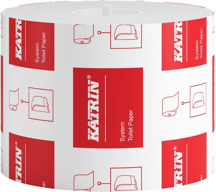 Katrin Toilettenpapier Classic System ECO 2-lagig Tissue weiss Karton mit 36 R... (36 x)