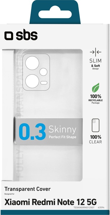 Actual product image SBS Cover (Xiaomi Redmi Note 12 5G)