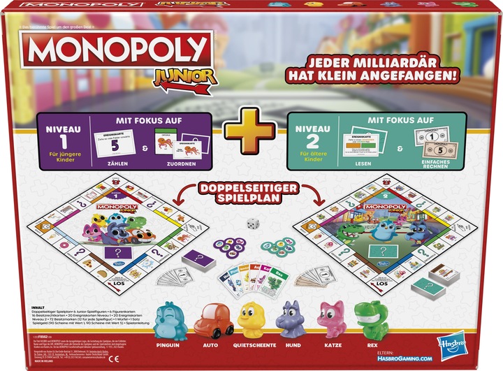 Produktbild Monopoly Junior (Deutsch)