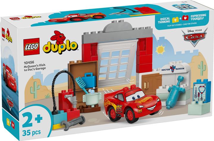 Image du produit LEGO McQueens Besuch in Docs Werkstatt (10456)