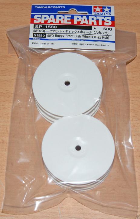 Image du produit Tamiya 4WD Buggy Roues avant de plateau (Hex Hub)