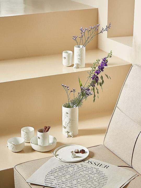 Produktbild Räder Vase 9x17cm HUND STEHEND