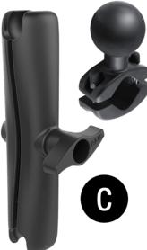 Produktbild RAM Mounts Unpkd RAM Sing Swg Arm Tele