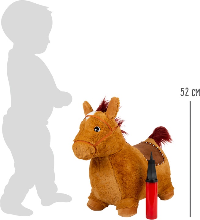 Actual product image small foot Bouncy horse