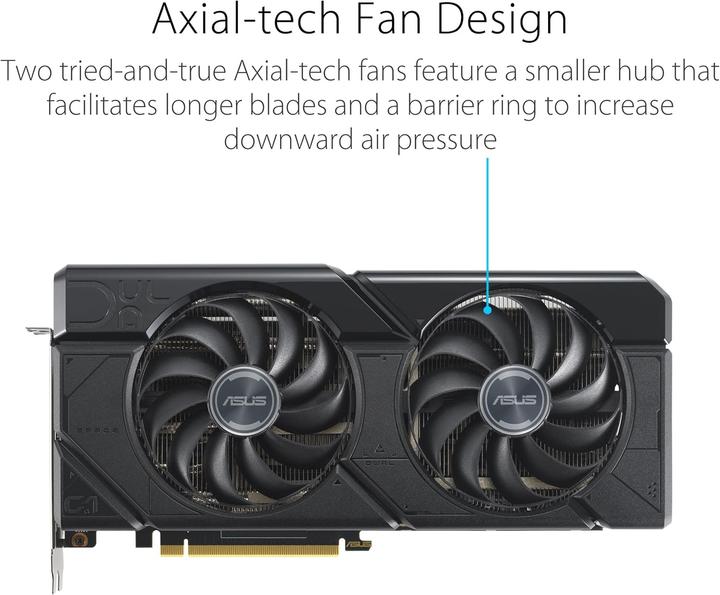 Produktbild ASUS DUAL Radeon RX 7800 XT OC (16 GB)