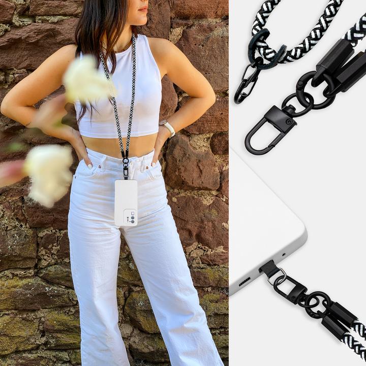Produktbild Cadorabo Handykette für Samsung Galaxy J3 2017 US Version Necklace Hülle mit verstellbarem Kordelband