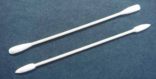 Actual product image Tamiya Cotton swab triangle pointed/flat (50 pcs)