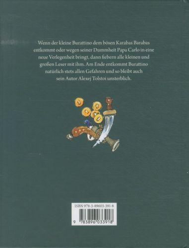 Produktbild Die Abenteuer des Burattino (Deutsch, Alexej Tolstoi, Wladimirski Leonid, 2012)
