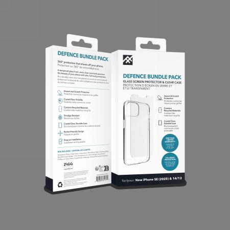 Actual product image Zagg IF Defense Bundle - Schutzhülle und Glas für das iPhone (Apple iPhone 13, Apple iPhone 14, Apple iPhone 16 Pro, Apple iPhone 16 Pro Max, Apple iPhone 16e)