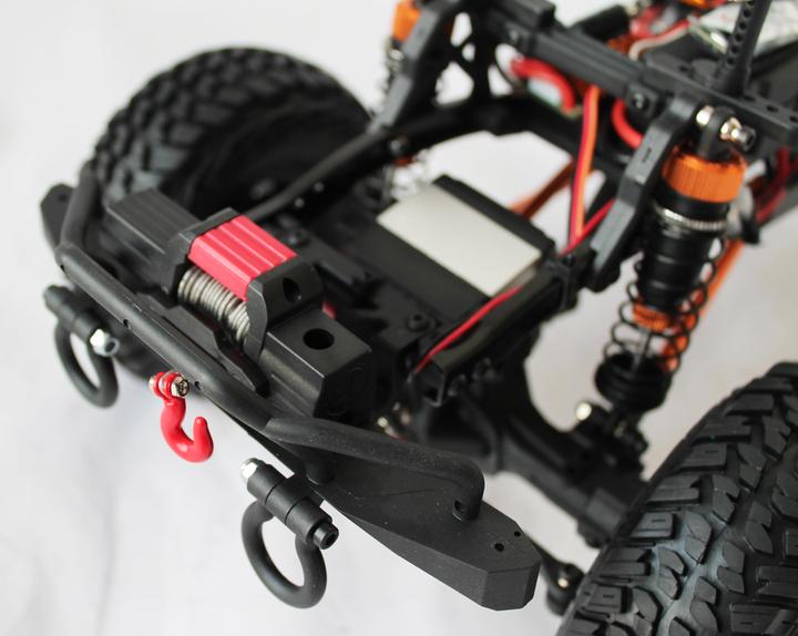 Actual product image DF-Models DF-4S Crawler 313 mm 2021 JYM Edition - ORANGE (RTR Ready-to-Run)