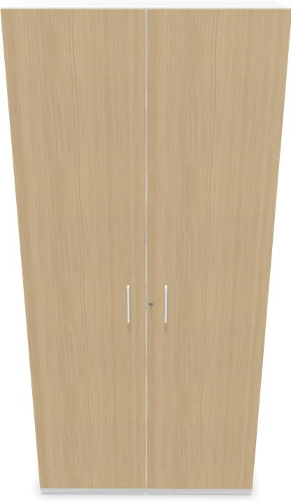 Actual product image Narbutas Choice hinged door cabinet (100 x 40 x 217 cm)