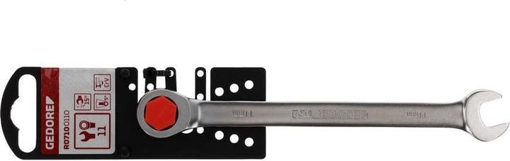 Actual product image Gedore Red red R07100080 Combination ratchet open-end spanner SW8 mm 136 mm (8 mm)