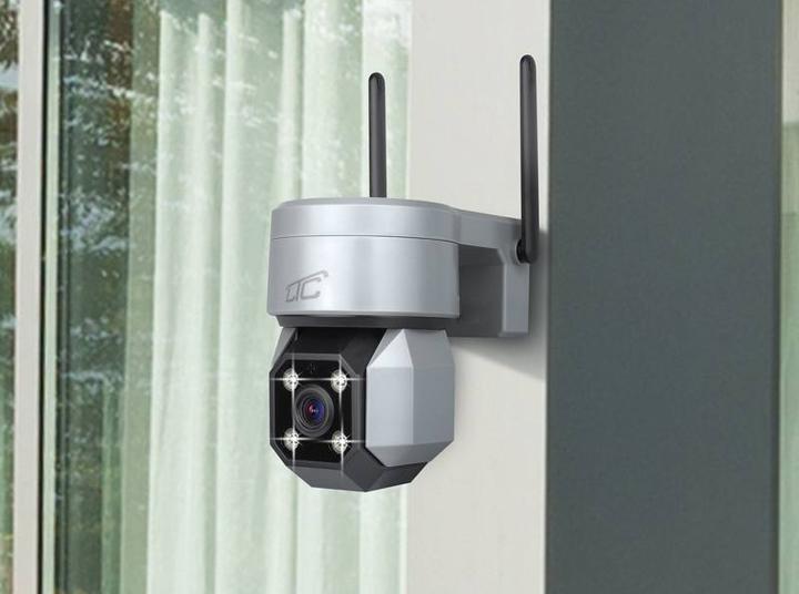 Produktbild Lasmex Internet Drehbare Aussenkamera IP-Fassung E27 IP65 PTZ 5Mpix 230V SMART LTC VISION
