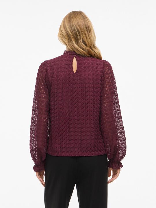 Produktbild Vila VIMOKA Stehkragen Oberteil mit langen Ärmeln (XL)