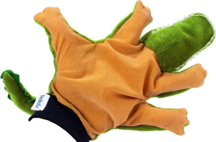 Actual product image Beleduc Glove puppet crocodile