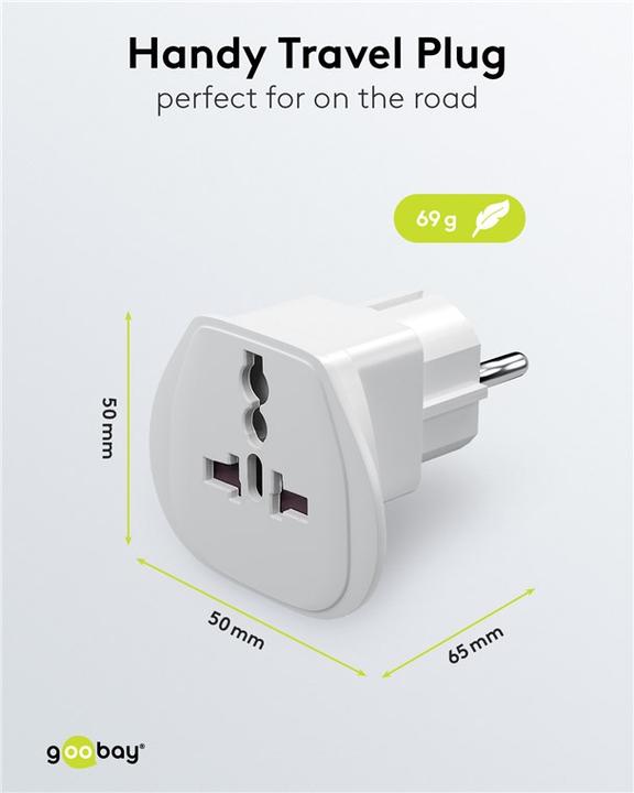 Produktbild Goobay Reiseadapter