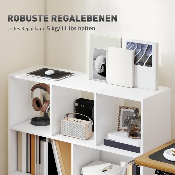 Image du produit Homcom Étagère à livres (30 x 30 x 100 cm)