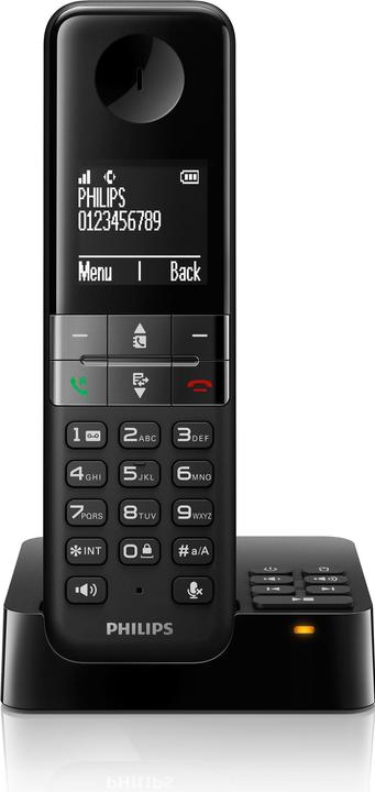 Actual product image Philips D4551B - Cordless phone with answering machine