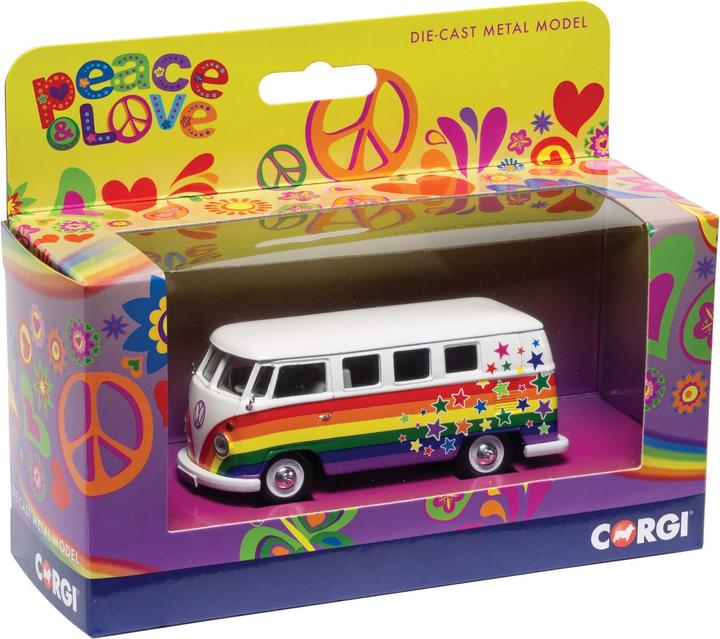 Actual product image Hornby Volkswagen Campervan - Peace Love and Wishes