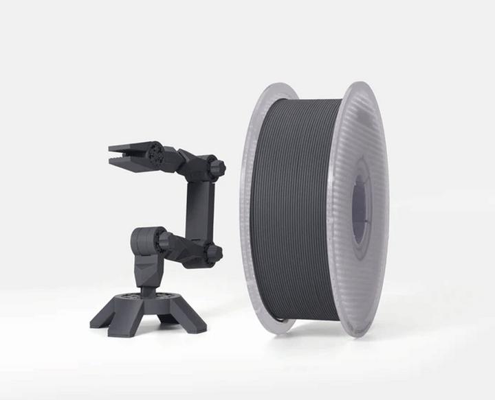 Productafbeelding Bambu Lab PLA CF - Lavagrijs - 1,75 mm (PLA, 1.75 mm, Grijs)