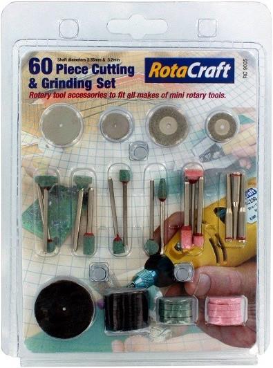 Actual product image Aztek 60pcs Cutting and Grinding Set