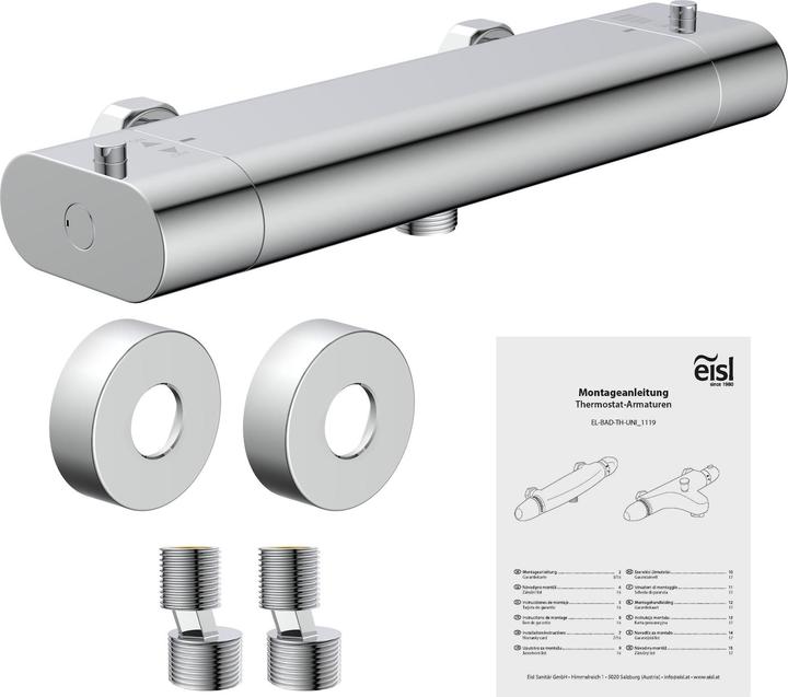Produktbild Eisl Duscharmatur Bad CARNEO Thermostat Duscharmatur Chrom 1230090