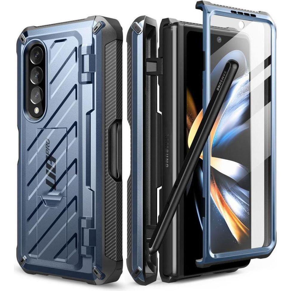 Supcase Unicorn Beetle Pro Series (Samsung Galaxy Z Fold4), Smartphone Hülle, Blau