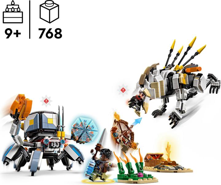 Immagine prodotto LEGO Horizon Aloy And Varl vs Shell-Walker (77037, LEGO Horizon)