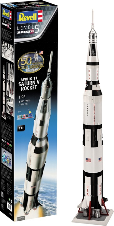 Actual product image Revell Saturn V