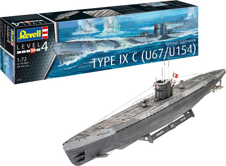 Produktbild Revell German Submarine Type IX C
