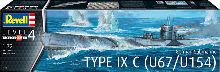 Produktbild Revell German Submarine Type IX C