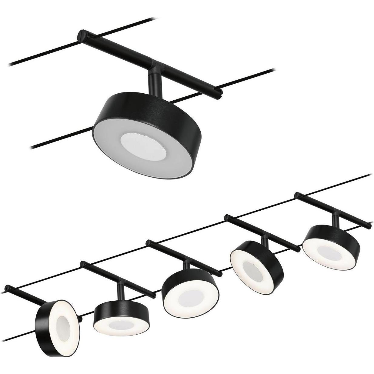 Paulmann, Wandleuchte + Deckenleuchte, Wire System Circle (400 lm)