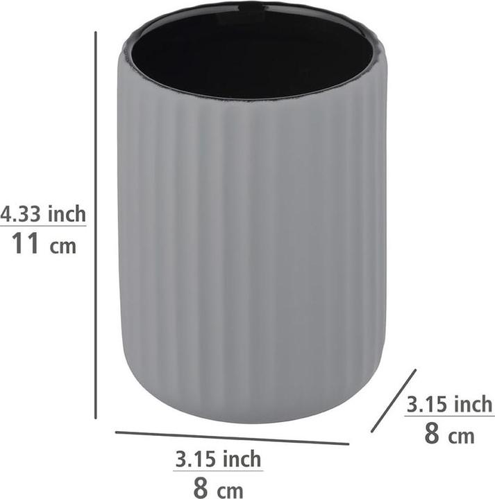 Immagine prodotto Wenko Tazza per spazzolino da denti in ceramica Belluno