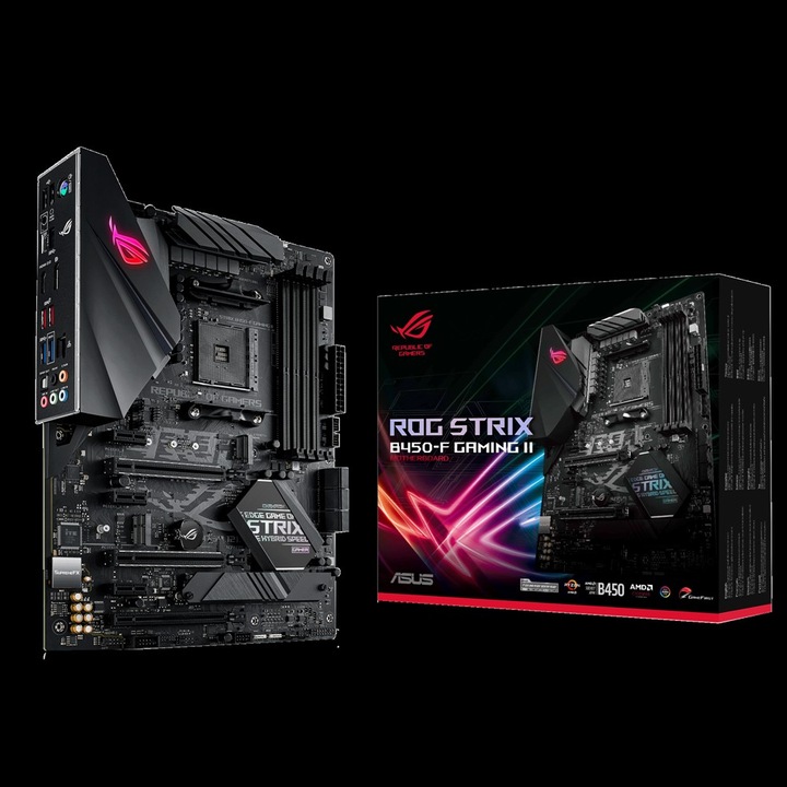 Immagine prodotto ASUS ROG STRIX B450-F GAMING II (AM4, AMD B450, ATX)