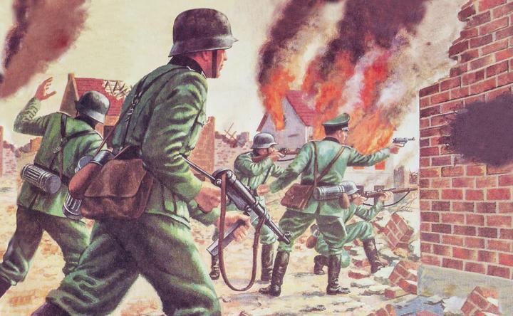 Actual product image Hornby WWII German Infantry
