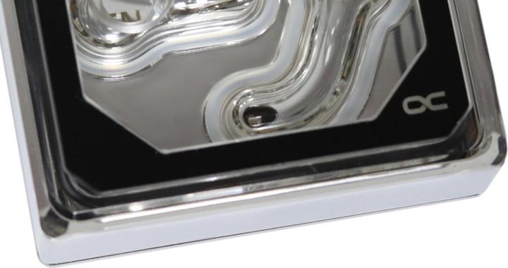 Image du produit Alphacool Ice Block XPX Aurora Edge CPU - Plexi Chrome Digital RGB