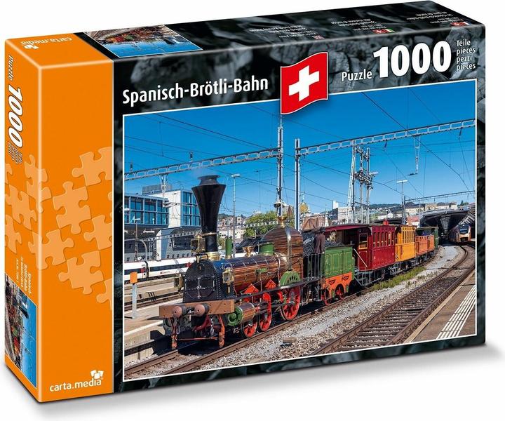Produktbild 1'000 Teile Puzzle Spanisch Brötli Bahn (1000 Teile)
