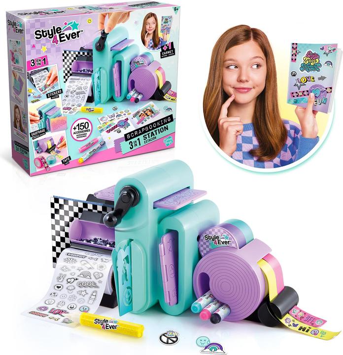 Produktbild Canal Toys Scrapbooking Studio (Lila, Türkis)