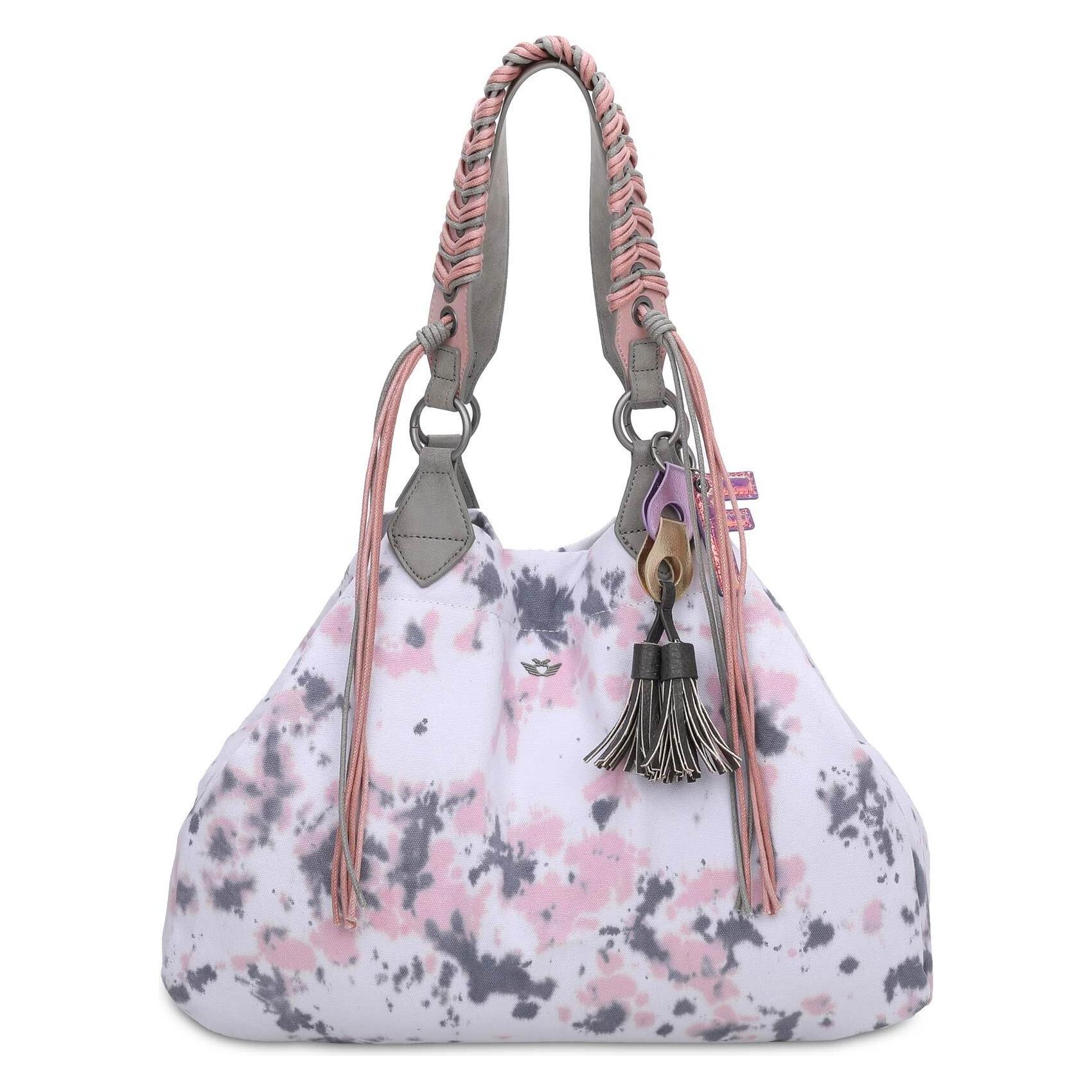 Fritzi Aus Preußen, Damen, Handtasche, Izzy Medium Limited Gipsy Canvas, Braun, Beige