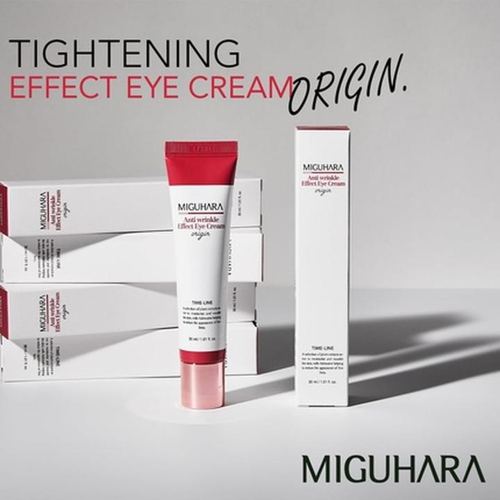 Image du produit Miguhara Anti wrinkle effect eye cream origin (Crème pour les yeux, Journée)