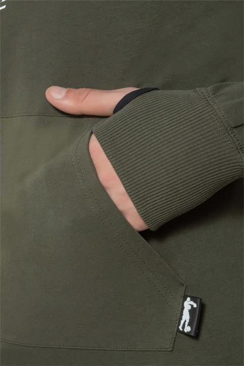 Image du produit Boxeur des Rues Sweat à capuche / ouverture au pouce (M)