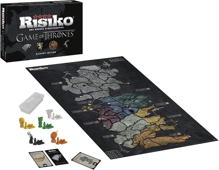 Actual product image Hasbro Risk Game of Thrones Battle Edition (German)