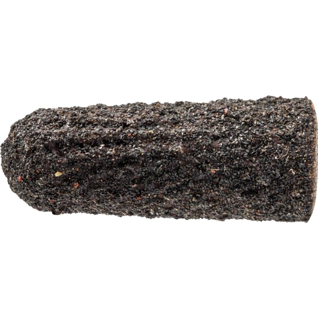 Pferd, Schleifmittel, Schleifkappe POLICAP D5xH15mm Körnung 150 KEL-Rundkegel schwarz (150)