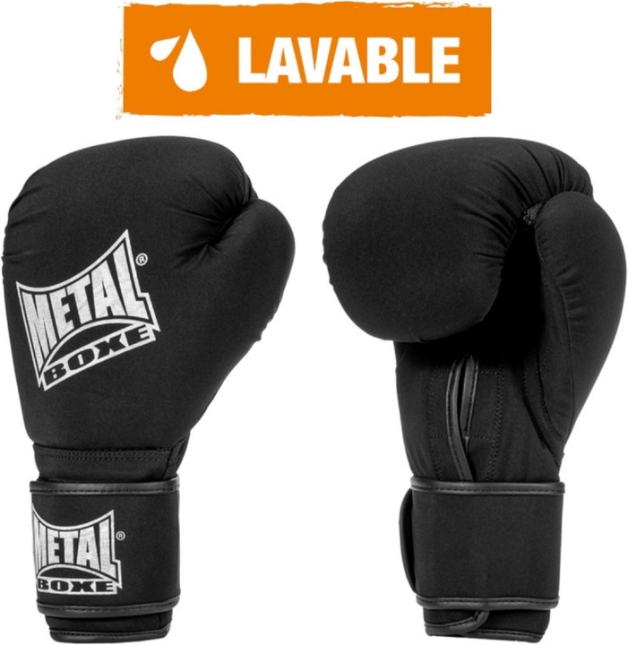 Image du produit MetalBoxe Gants Boxe Lavable (8 OZ, 10, 12)