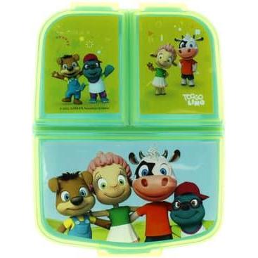 Thumbnail - Stor Toggolino - Brotdose - mit 3 Fächern, Lunchbox