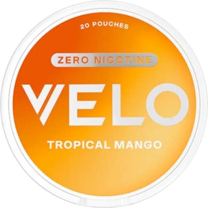 Velo Zero Tropical Mango (Nicotine-free snus, 0 mg)