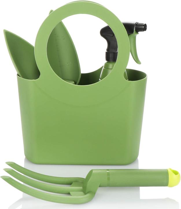 Actual product image Com-four 5-teiliges Gartenwerkzeug-Set