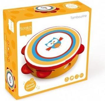 Immagine prodotto Scratch Gufo Lou Tambourine (Tedesco, Francese, Italiano, Inglese)